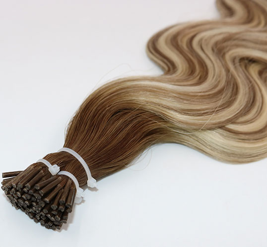 Body Wave pre-bonded i tip hair extensions