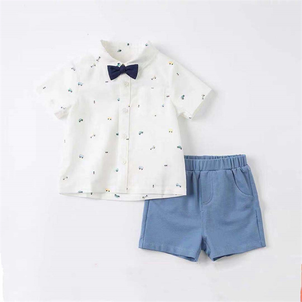 little car shirt&shorts