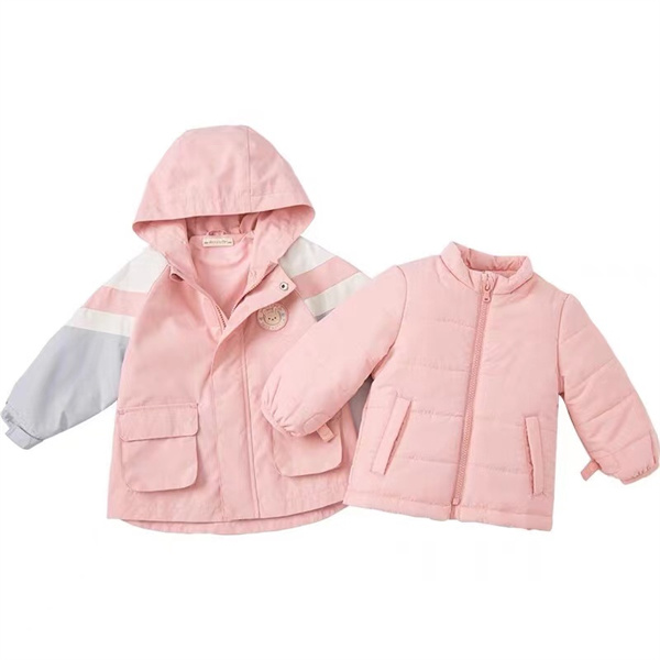 pink wind-proof woven