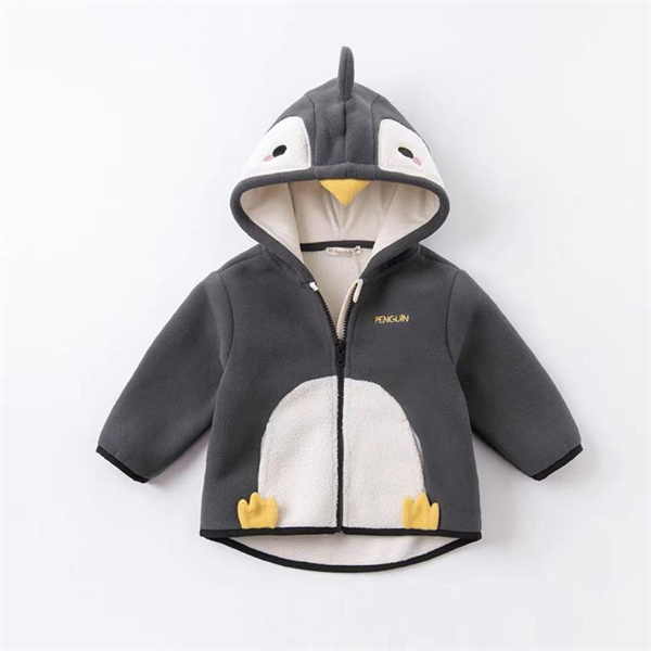 penguin polar fleece hooded jacket