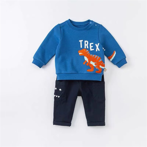 dinosaur knitted baby suits