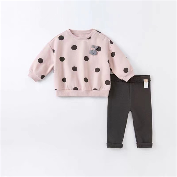 printing dos knitted baby suits