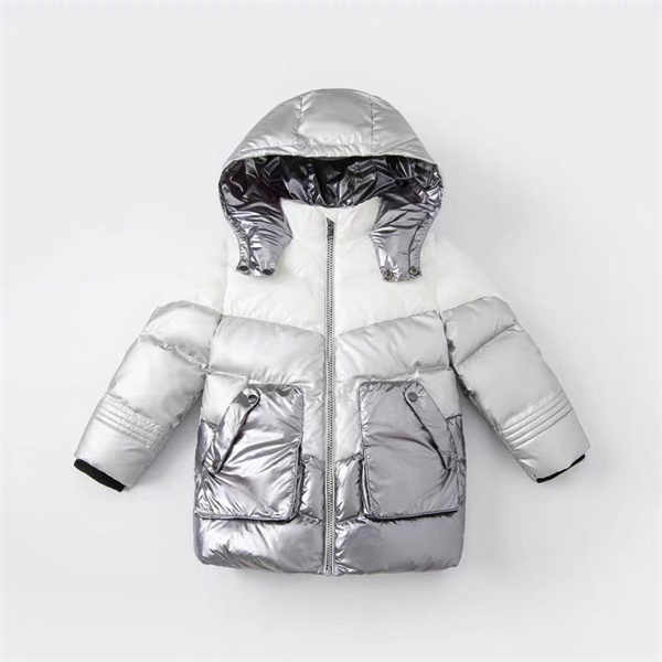 Boy hooded down jacket