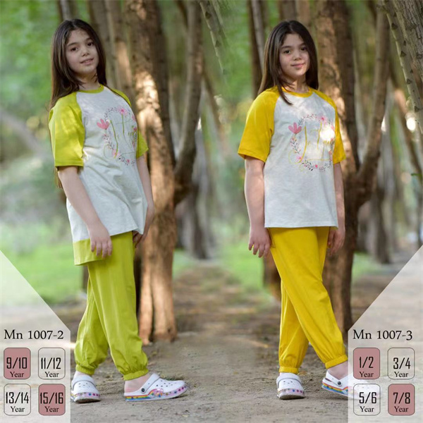 girl flower pajamas