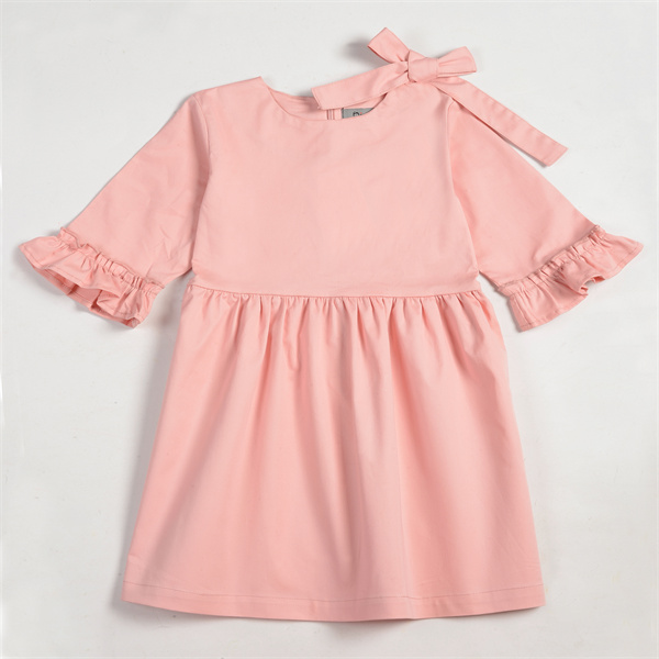 twill short sleeve dress