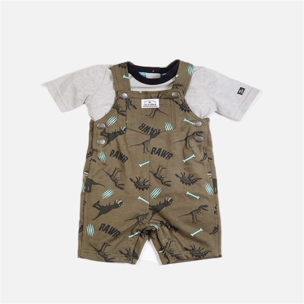 t-shirt with overalls set