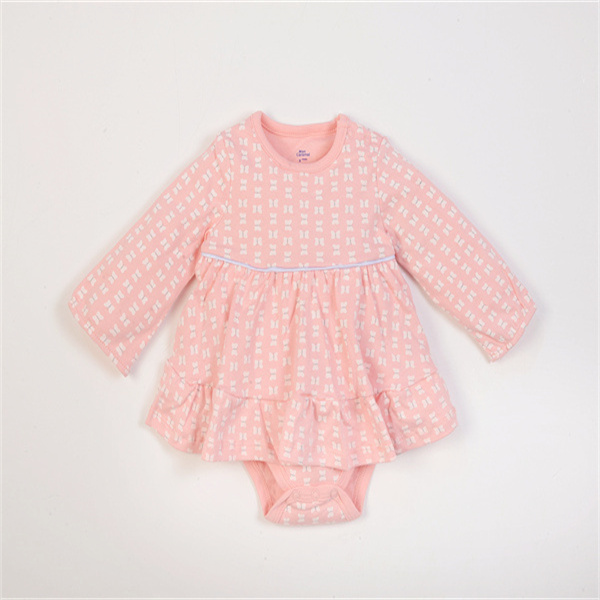 butterfly printing dress romper