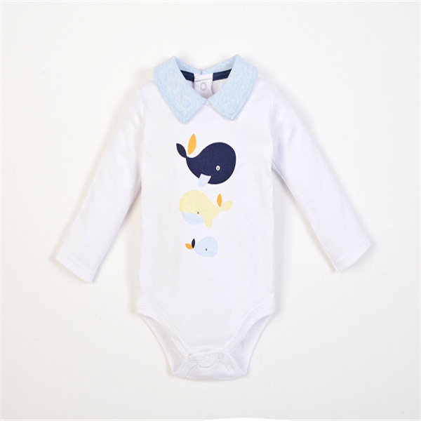 little whale romper