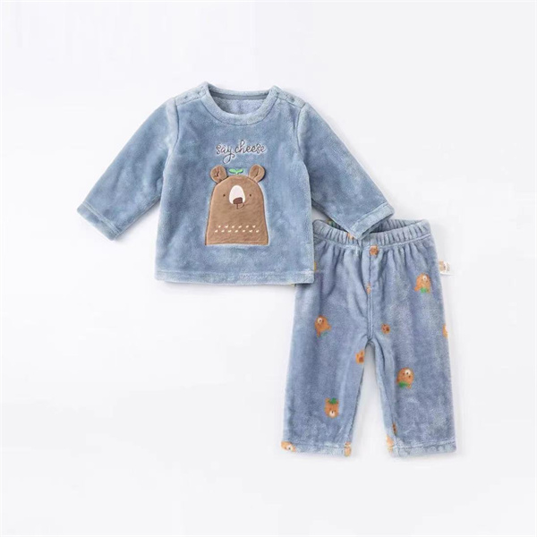 Bear blue pajamas
