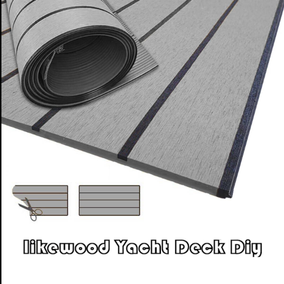 Synthetic Teak Boat Decking