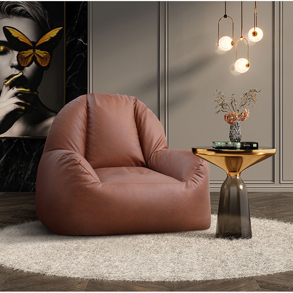 Leathaire Bean Bag Loungers