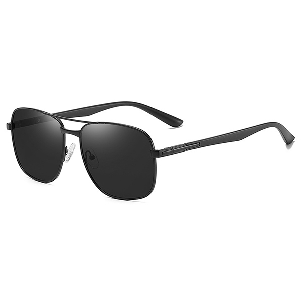KAILIANG 5922 Rectangular Vintage Polarized Drving Sunglasses For Men
