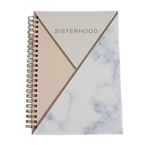Custom A5 Ruled Spiral Notebook