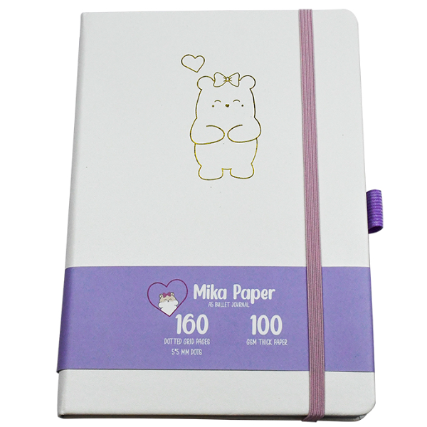 Premium Gold Foil Leather Stationery Journal