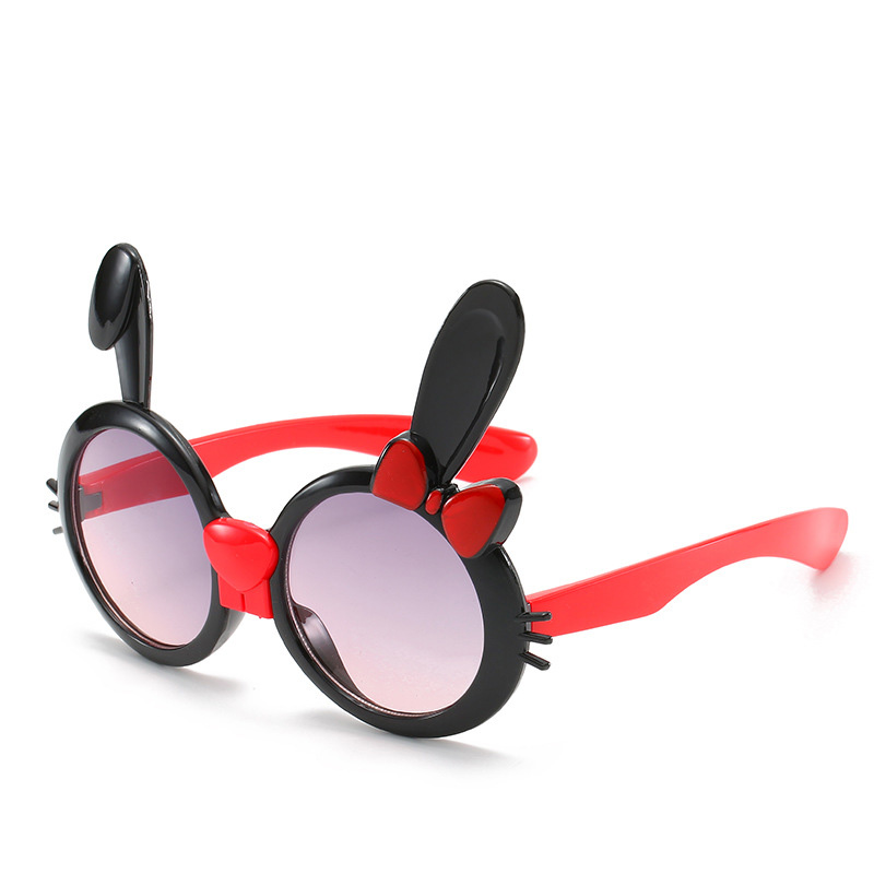 KAILIANG 61006 Trendy Wholesale Irregular Cartoon Rabbit Style KIds Sunglasses