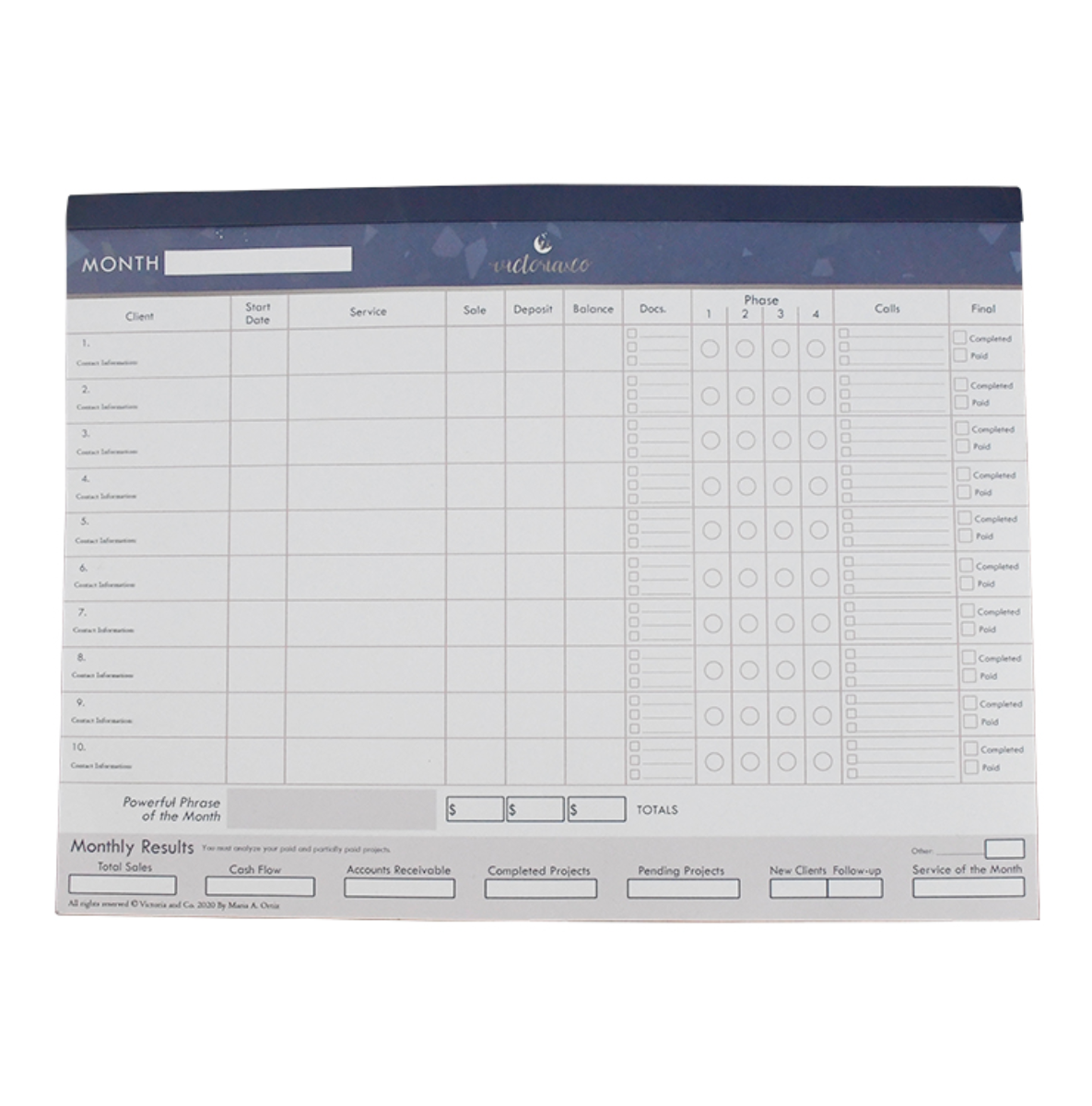 Personalized Monthly Weekly Schedule To Do List Pads