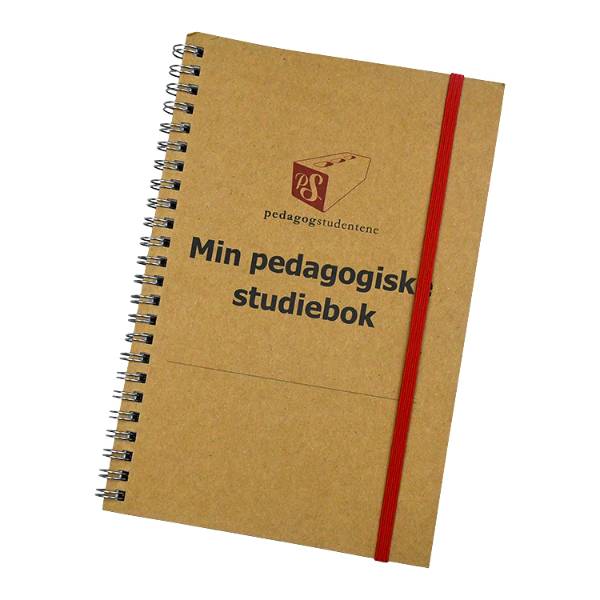 Custom Printing A5 Brown Kraft Paper Notebook