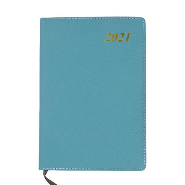 Personalized Gold Foil Leather Planner Notebook