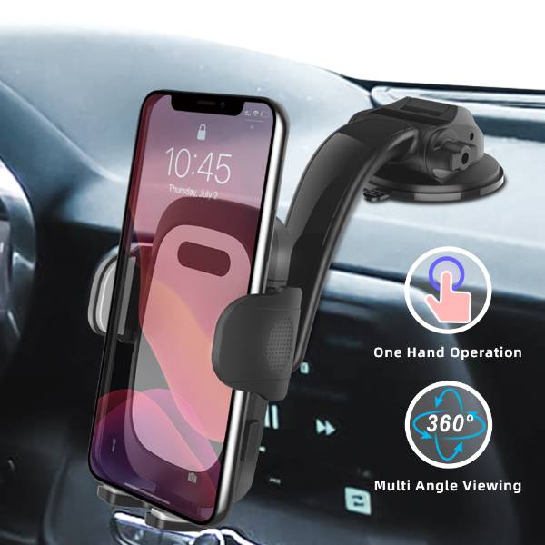 Adjustable Anti-Shake Car Dash Phone Holder  Super Strong Sticky Dashboard Phone Holder