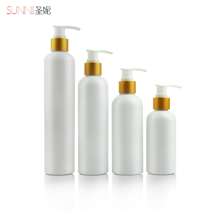 PET Empty Lotion Bottle with Pumps - Refillable