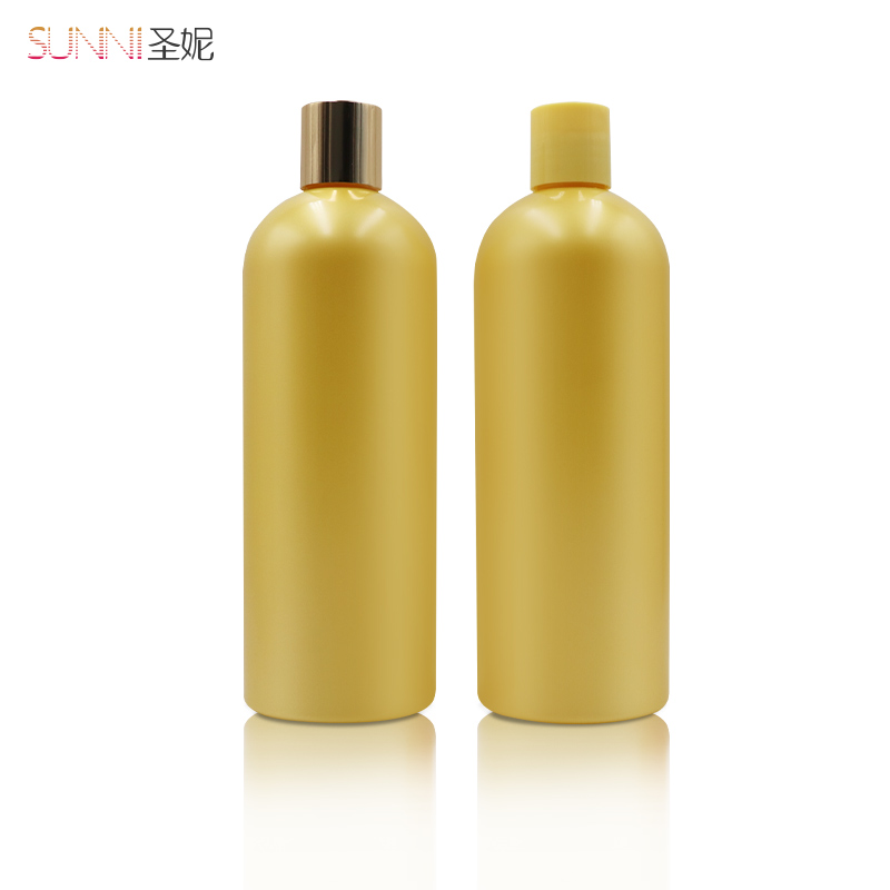 Plastic Refillable Shampoo Bottles with Cap