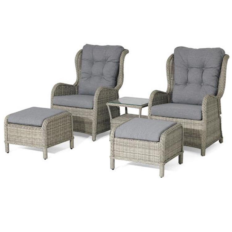 Wicker Patio Furniture  5seater PE rattan  outdoor sofa set