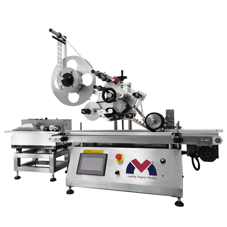 Paging Bag labeling machine for flat surface