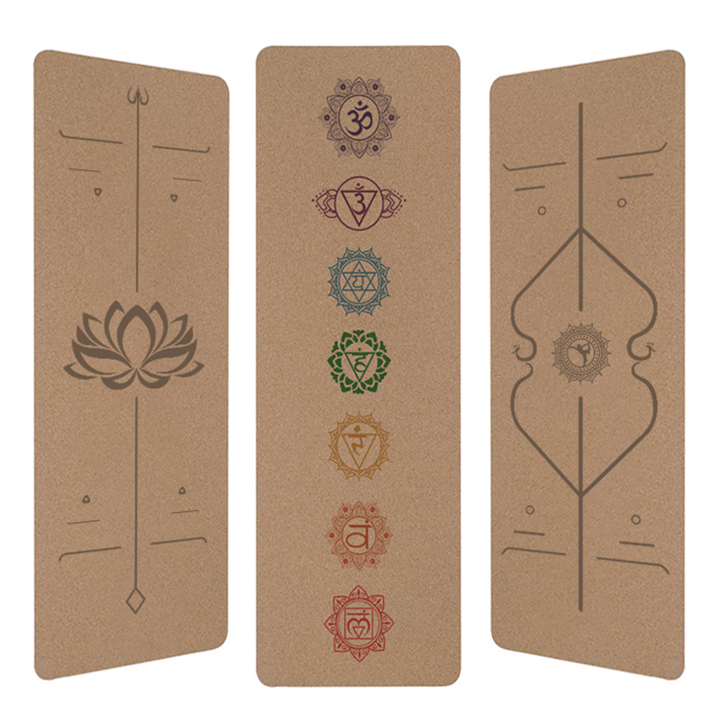 Eco Friendly Natural Non-Slip Cork Yoga Mat