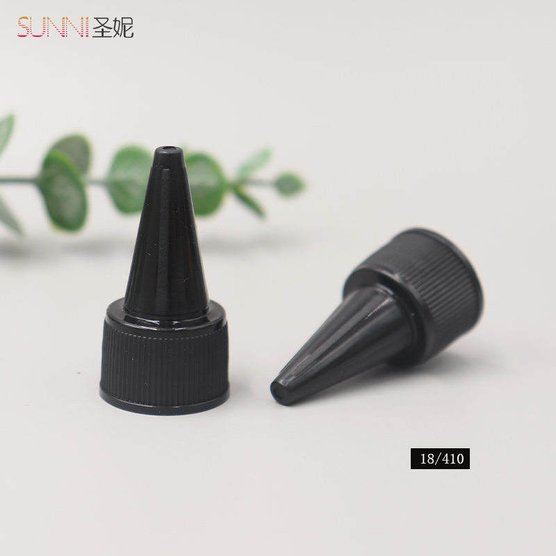 Plastic Colorful Hair Product Bottle Twist Off Cap
