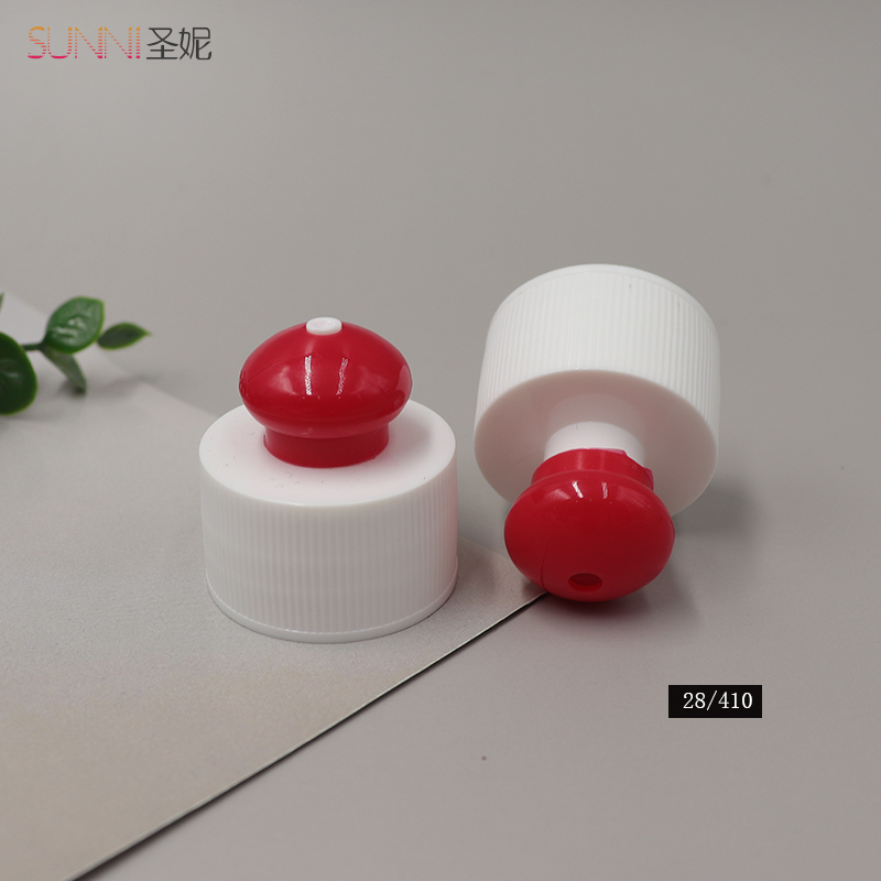 Custom Plastic Push Pull Sport Bottle Cap