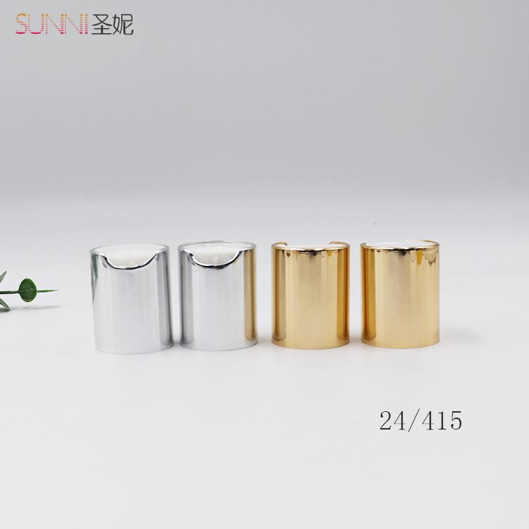24/415 Aluminum Perfume Bottle Disc Top Cap