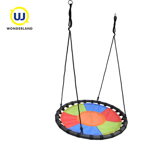 Giant Saucer Swing in Elite, Rainbow Mat Swing