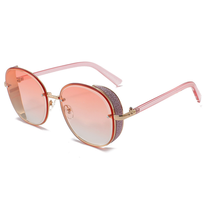 KAILIANG 3619 Oversized Rimless Desigen Trendy Sunglasses For Women