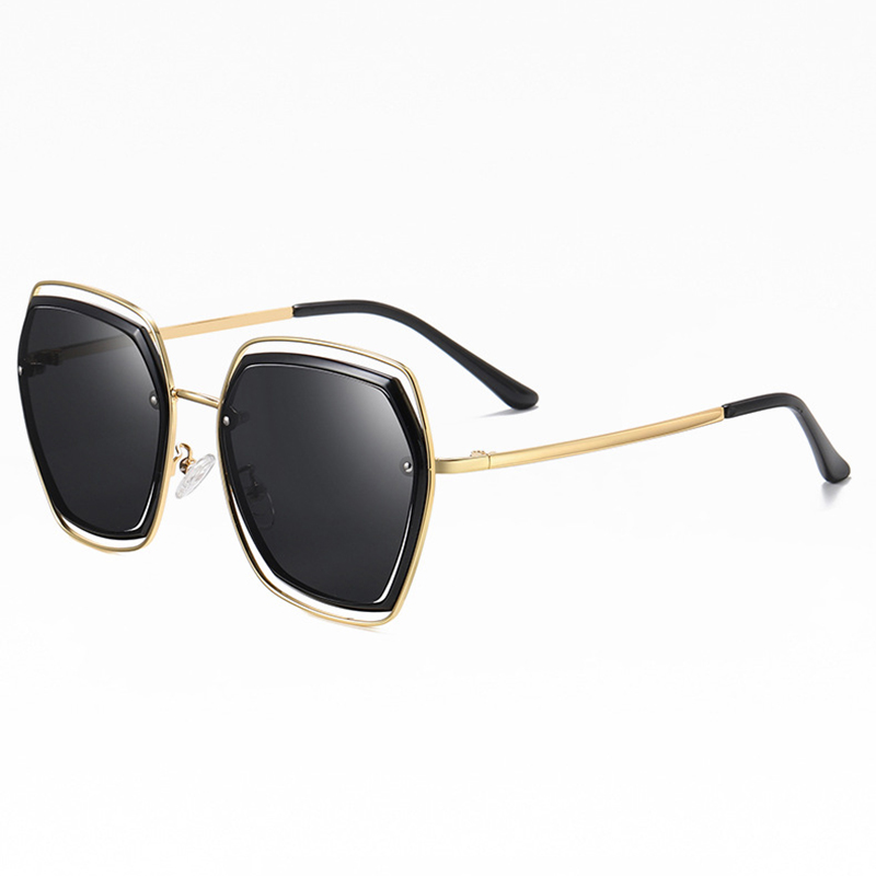 KAILIANG 2204 Rectangular Fashion Polarized Sunglasses For Women