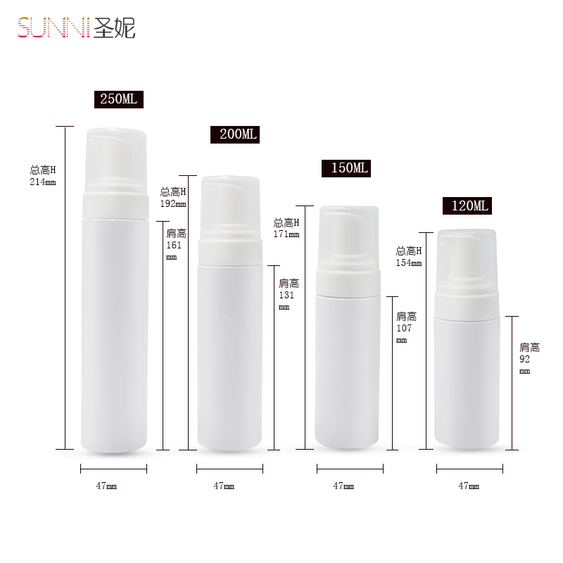 Plastic Foam Bottle Foamer Pump Bottle