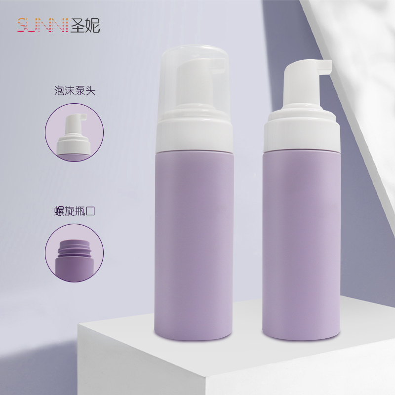 120ml Plastic Empty Face Care Foam Pump Bottle
