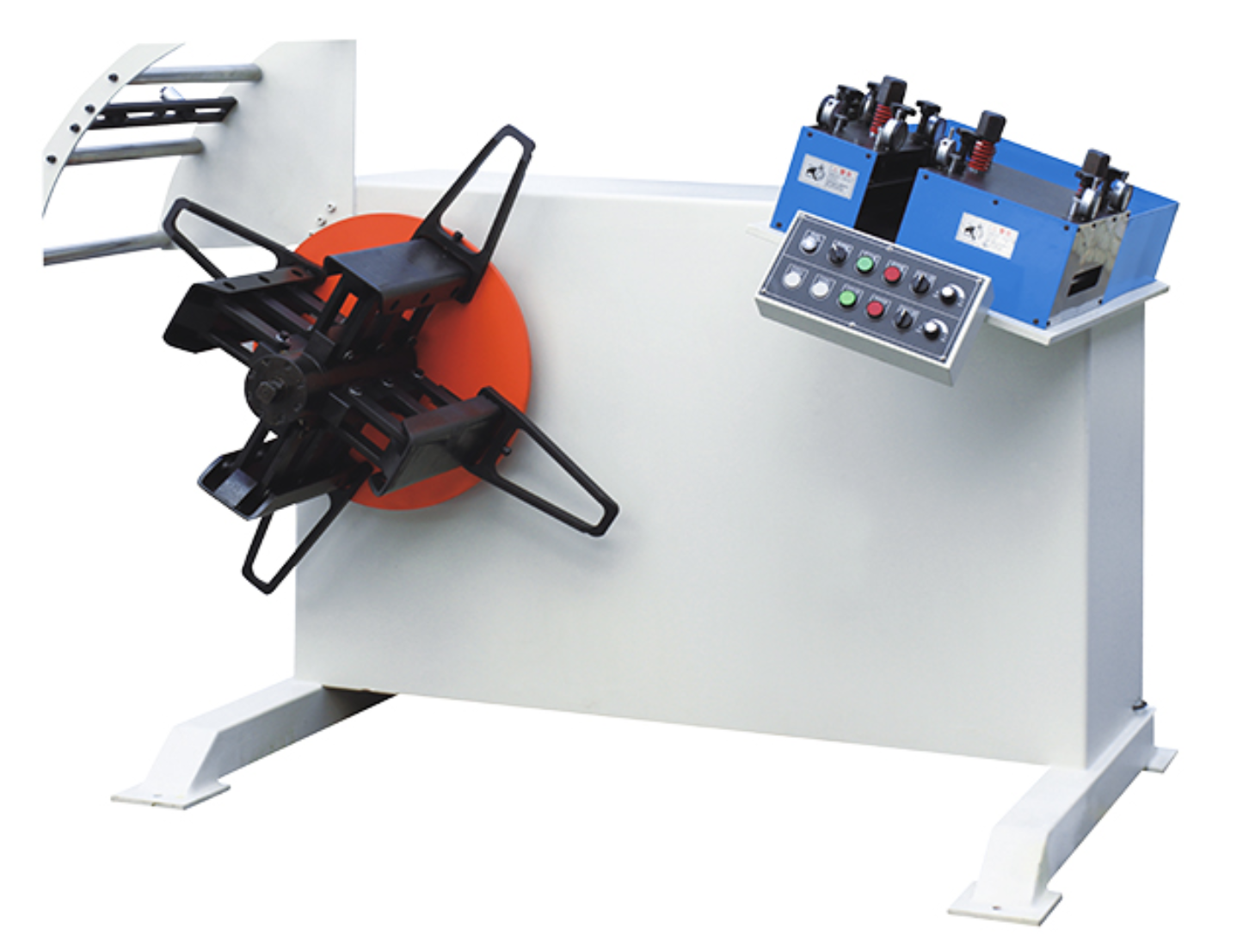 uncoiler and straightener
