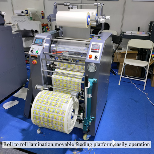 RS-420B roll to roll laminator