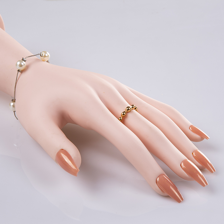 Easywell 28 pressed nails ladies artificial fake nails Pure color Bright light
