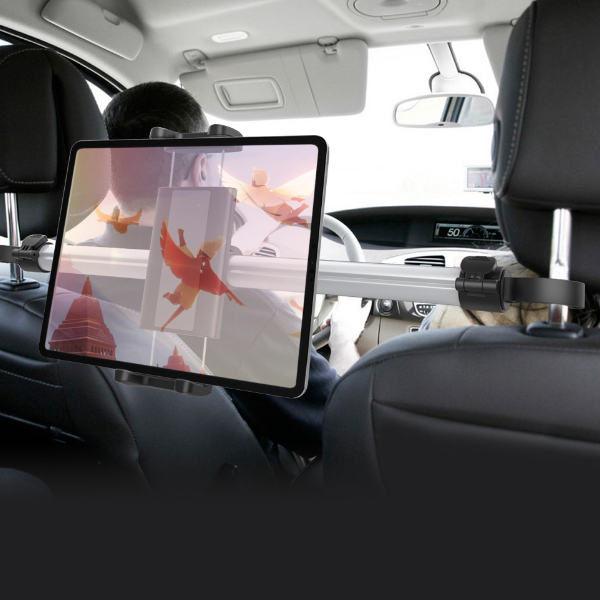 New Product Universal 360 Adjustment Tablet Holder For Car Headrest Ipad Car Mount