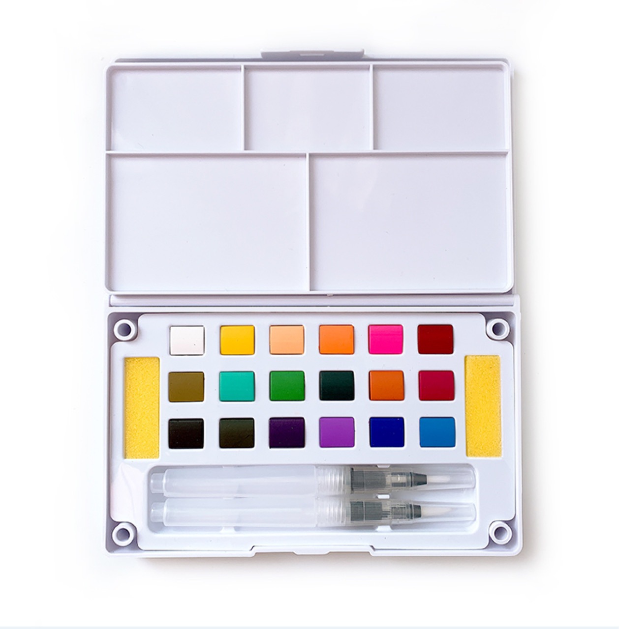Plastic box solid watercolor Aquarelle paint set