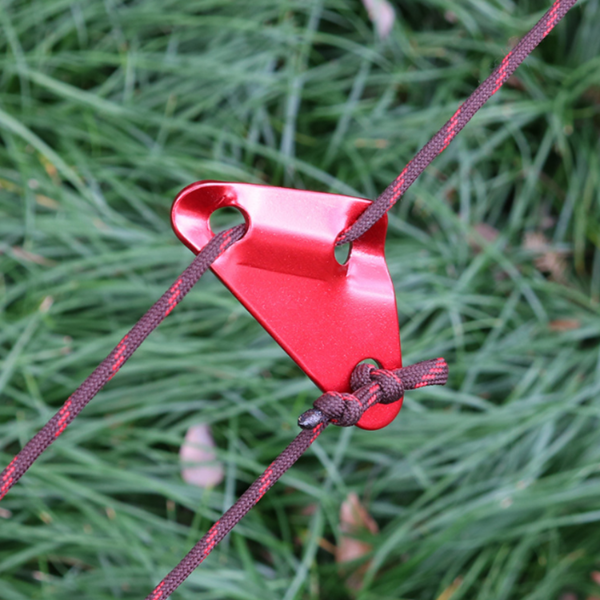 Triangular wind rope buckle