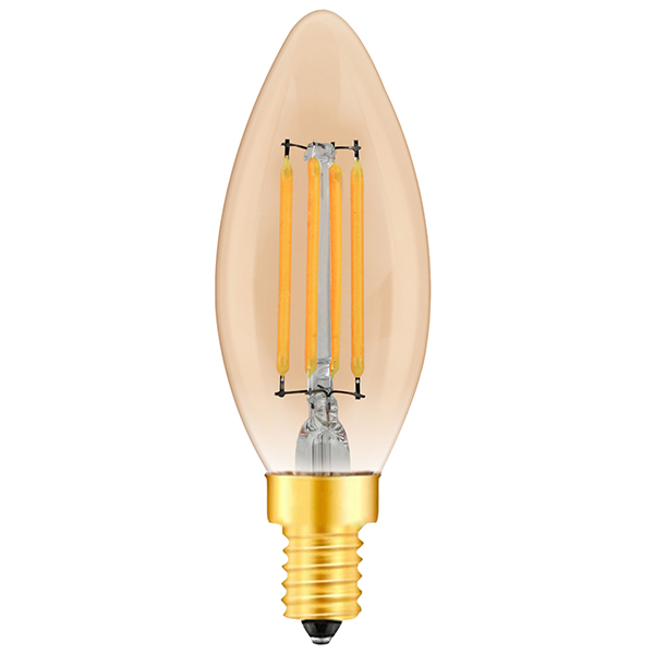 Ampoule de bougie de LED C35 4W E14 2700K