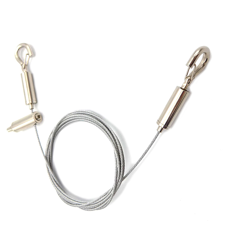 Adjustable Ceiling Wire Suspension Hanging Kit with snap hook For Panel