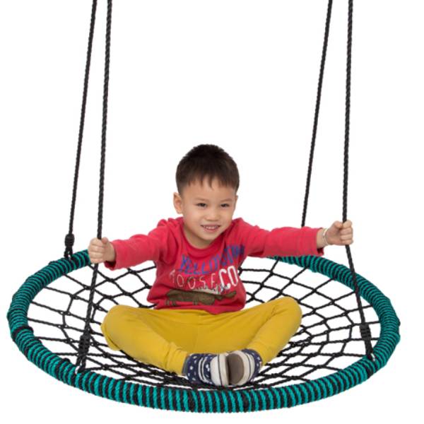 Spider Web Tree Swing Seat For Kids