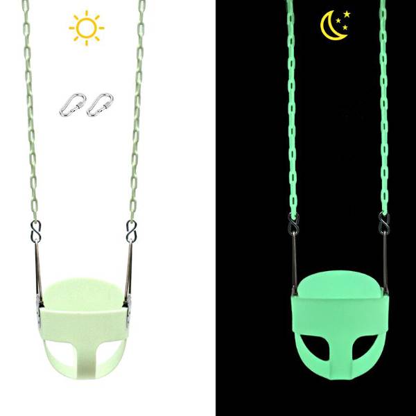 Glowing EVA bucket swing set for Toddler