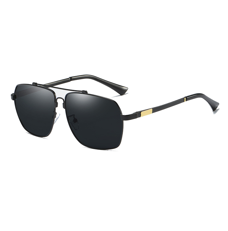 KAILIANG 118 Rectangular Frame Polarized Sunglasses for Men