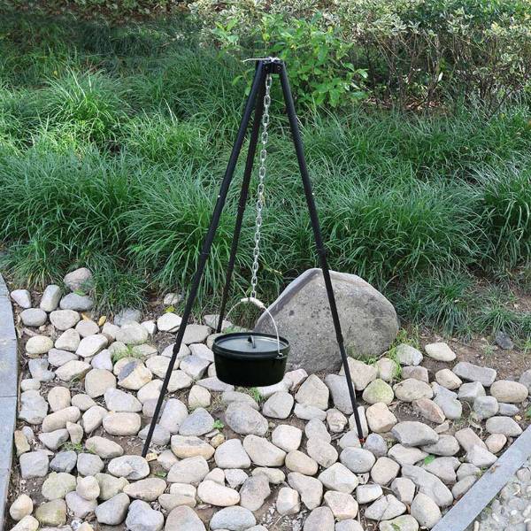 Campfire tripod