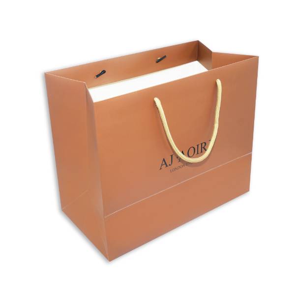 New brown paper bags for commodity packaging