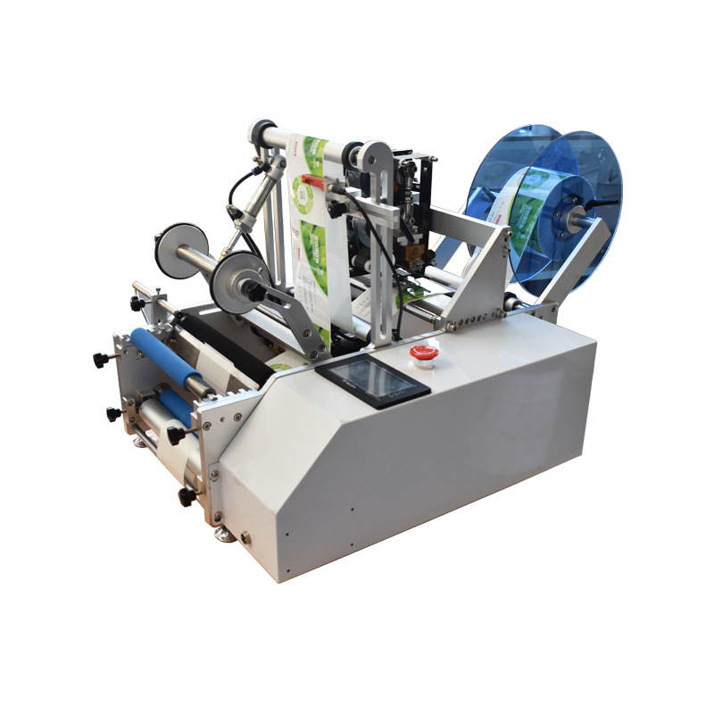 semi-automatic Labeling Machine for Round Bottles